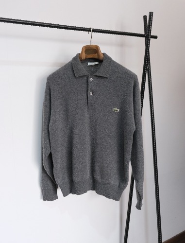 LACOSTE wool pique shirts