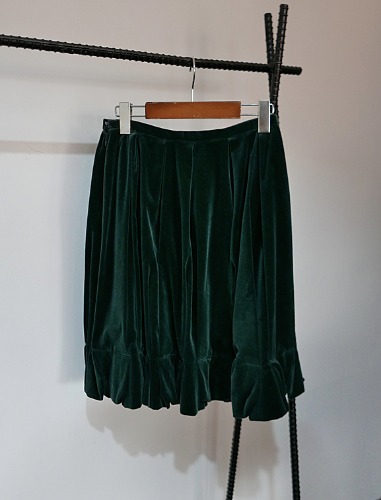 [women]DESIGN WORKS velvet skirt