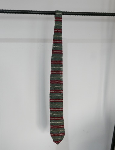 STUART KENT wool knit tie