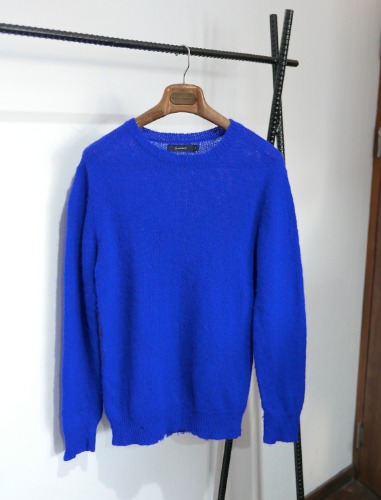 RAGE BLUE sage blue wool round knit