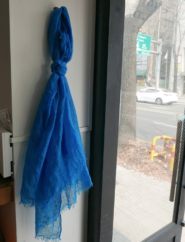 skyblue color scarf