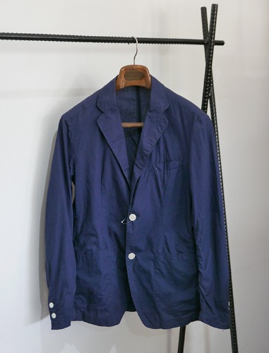 BEAMS LIGHT navy cotton 2b jacket