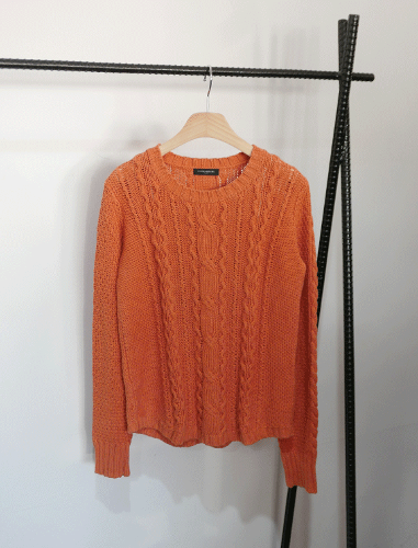 UNITED ARROWS TOKYO cotton round knit