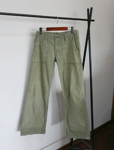 OR SLOW wide fit fatigue pants MADE IN JAPAN