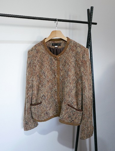 MILOQUEEN wool tweed jacket