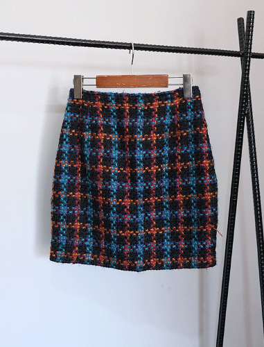 tweed wool skirts MADE IN FRANCE
