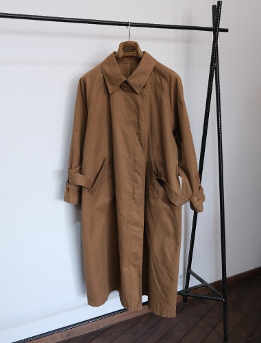 MOGA cotton trench coat made in japan