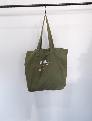 MHL linen tote bag