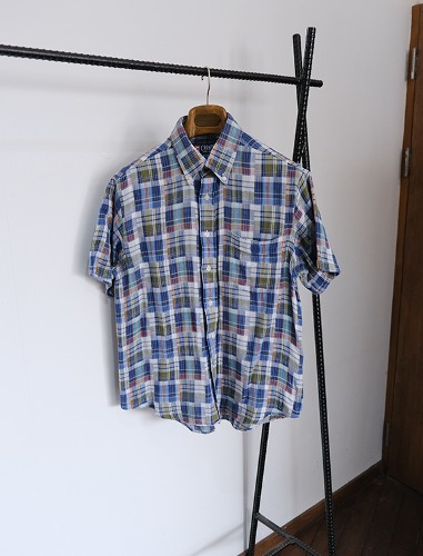 CHAPS BY RALPH LAUREN patchwork button down shirts