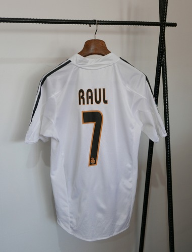 ADIDAS football REAL MADRID home jersey 04-05 made in portugal