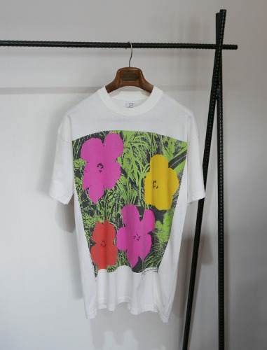te Neues ANDY WARHOL pop art printing half t shirts MADE IN NETHERLANDS