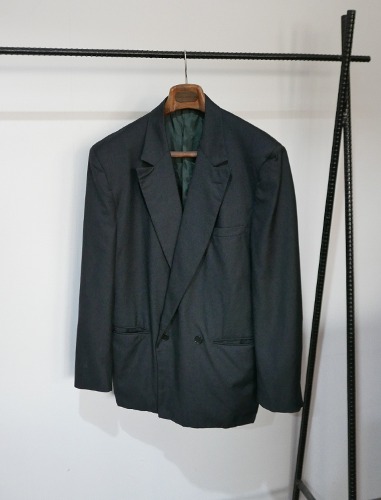 GIANNI VERSACE wool tailored jacekt MADE IN ITALY