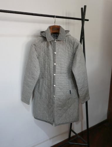 LAVENHAM houndtooth quliting jacket made in england