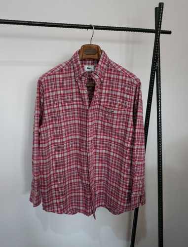 LACOSTE flannel check shirt