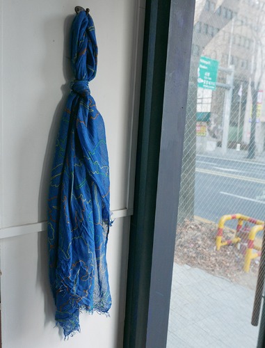 PASTEL BLUE scarf