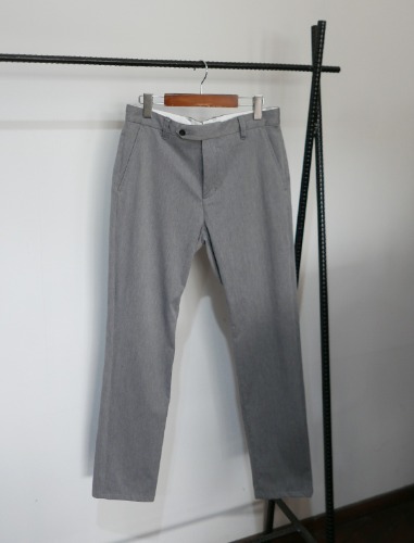 EDIFICE light grey stretch fabric tailored pants
