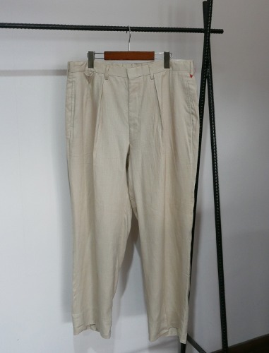 POLO RALPH LAUREN linen 2-tuck tailored pants