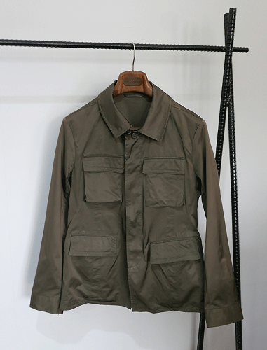 KUROSUFUKU fake waxing field jacket