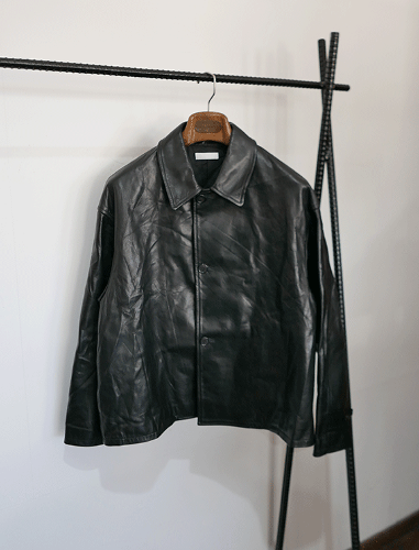 PERSPECTIVE genuine leather jacket