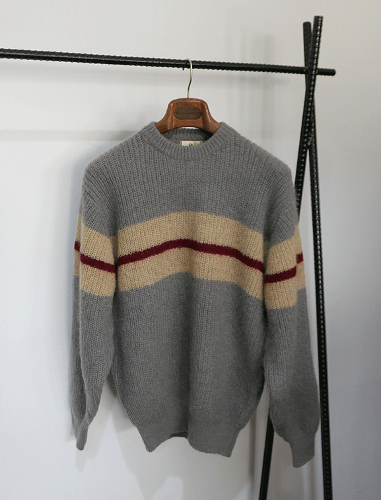 DUPLEX wool round knit