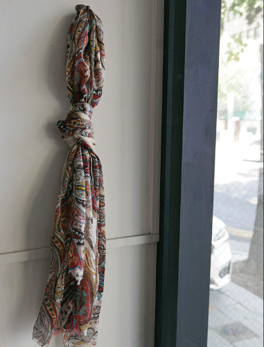 PAISELY pattern scarf