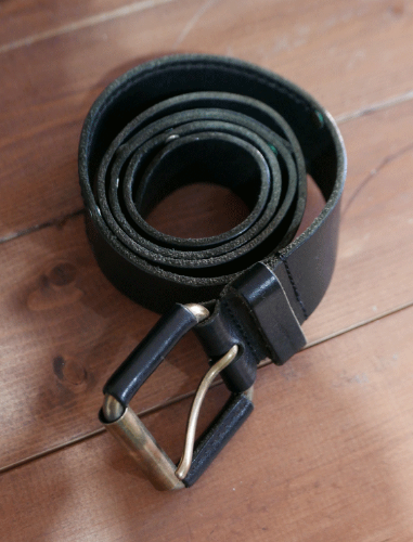 D&amp;G leather belt