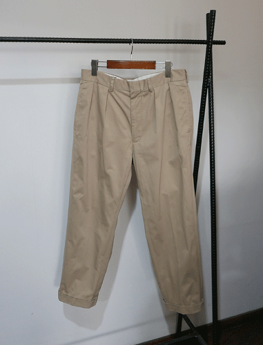 POLO RALPH LAUREN 2-tuck tailored cotton pants