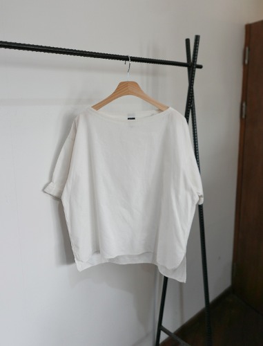 THE SMOCK SHOP linen blouse MADE IN JAPAN