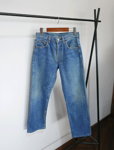 80s LEVI&#039;S 501 denim MADE IN USA