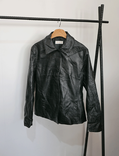 PAUGHTY cow leather jacket