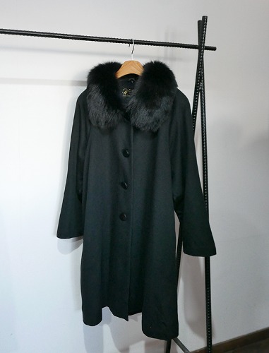 pure cashmere wool coat
