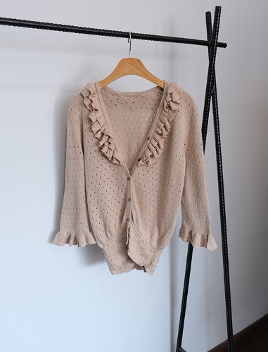 A/T cotton cardigan MADE IN JAPAN