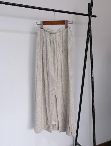 vintage cotton check skirts