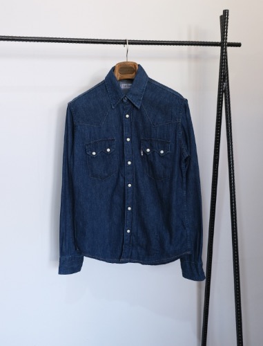 BLUE BLUE JAPAN denim western shirts